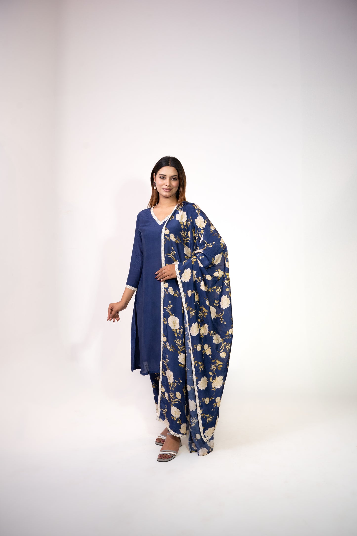 Sapphire A- Line Kurta Set