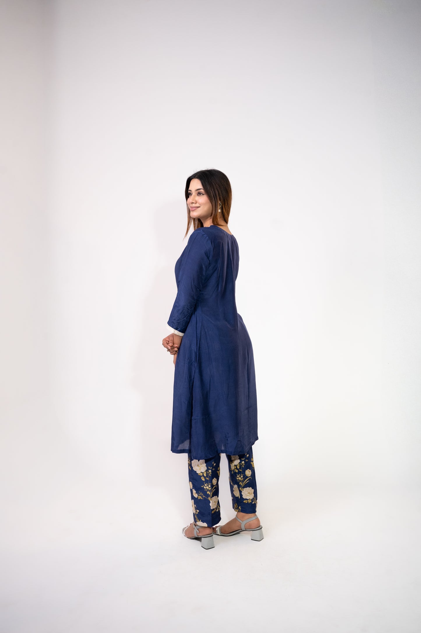 Sapphire A- Line Kurta Set